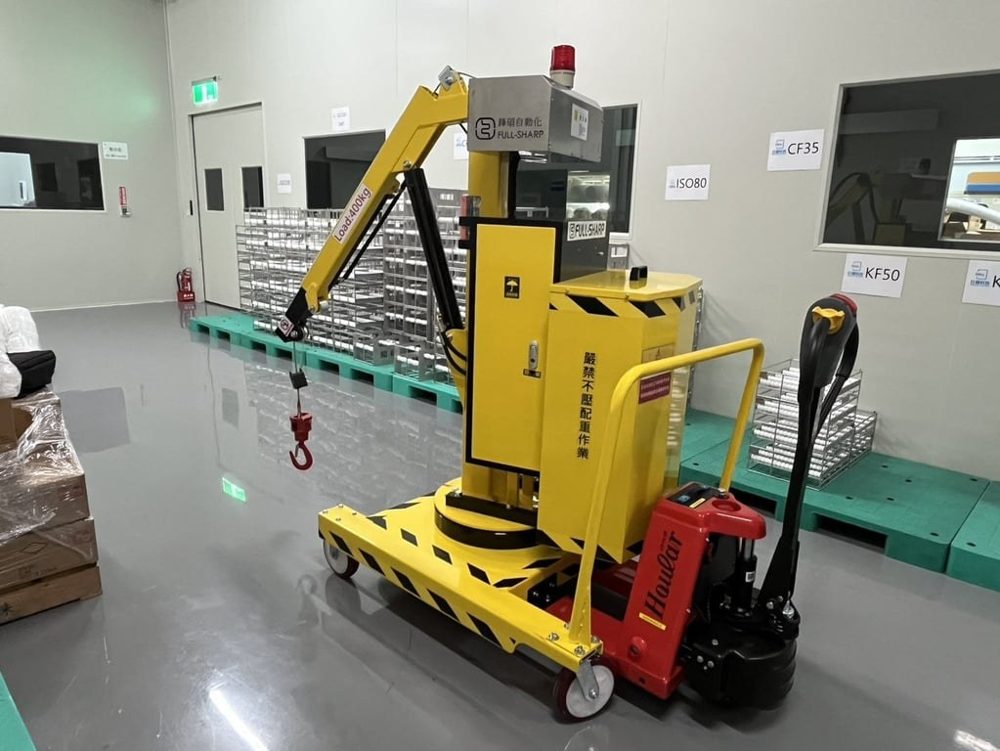 移動式小吊臂 400 kg–2 噸選型：載重、臂長與手推或電動